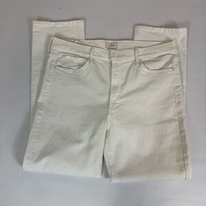 MOTHER Jeans The Mid Rise Dazzler Ankle Fairest Of Them All Stretch